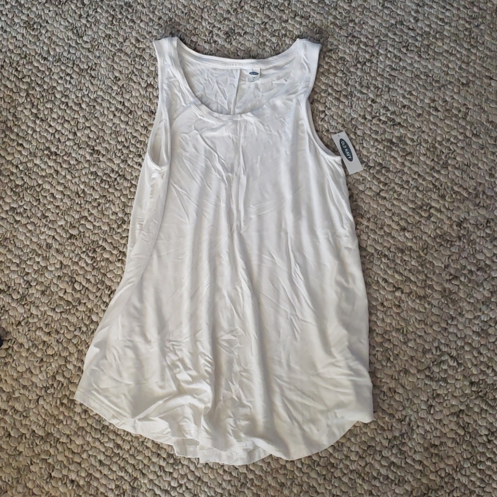 White tank top
